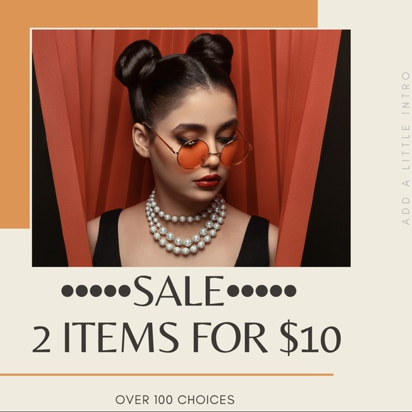 🎈🎈Sale 🎈🎈2 items for $10 sale items jewelry clothing accessories shoes - Picture 1 of 2